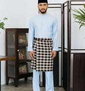 Patawali Baju Melayu Cekak Musang Sky Blue