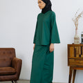 Patawali Baju Kurung Emerald Green