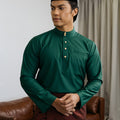 Patawali Baju Melayu Cekak Musang Emerald Green