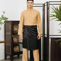 Patawali Baju Melayu Cekak Musang Tan Brown