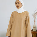 Patawali Baju Kurung Tan Brown