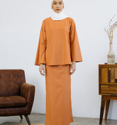 Patawali Baju Kurung Copper Brown