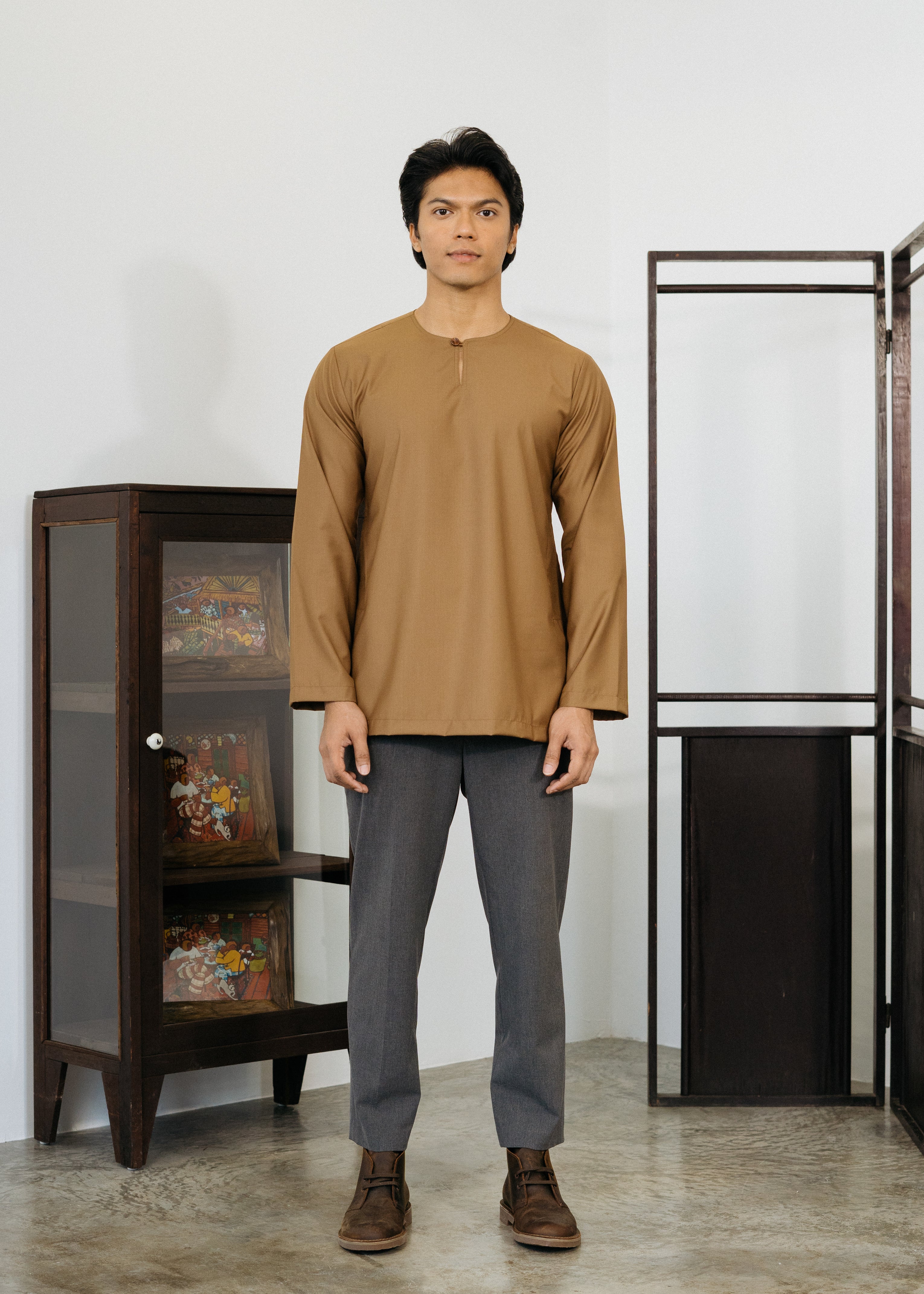 Patawali Top - Coffee Brown