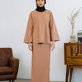 Patawali Baju Kurung Almond Brown