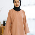 Patawali Baju Kurung Almond Brown