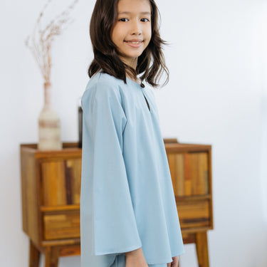 Patawali Girls Baju Kurung - Calm Blue