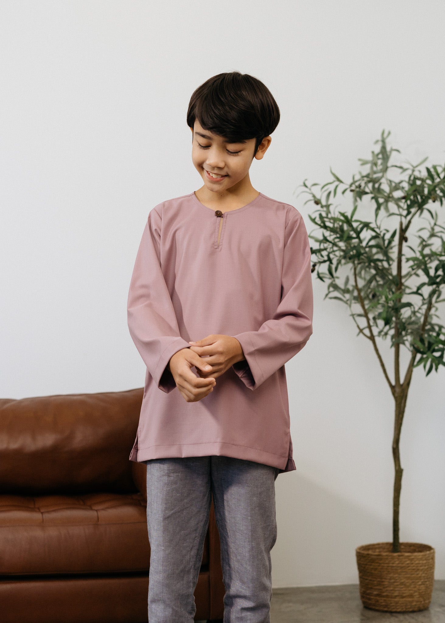 Patawali Boys Top - Lavender
