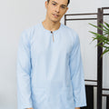 Patawali Baju Melayu Teluk Belanga Sky Blue