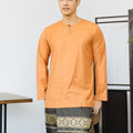 Patawali Baju Melayu Teluk Belanga Copper Brown