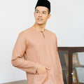 Patawali Baju Melayu Teluk Belanga Almond Brown