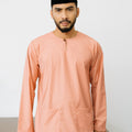 Patawali Baju Melayu Teluk Belanga French Pink