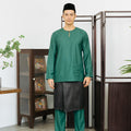 Patawali Baju Melayu Teluk Belanga Emerald Green