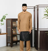 Patawali Baju Melayu Teluk Belanga Coffee Brown