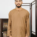 Patawali Baju Melayu Teluk Belanga Coffee Brown