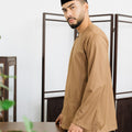 Patawali Baju Melayu Teluk Belanga Coffee Brown