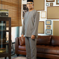 Gandarusa Baju Melayu Teluk Belanga Shadow Grey