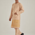 Patawali Baju Melayu Teluk Belanga Sepia Beige