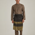 Patawali Baju Melayu Cekak Musang Cedar Brown