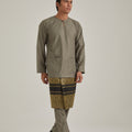 Patawali Baju Melayu Teluk Belanga Smoke Grey