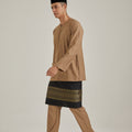 Patawali Baju Melayu Teluk Belanga Mocha Brown