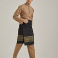 Patawali Baju Melayu Cekak Musang Mocha Brown